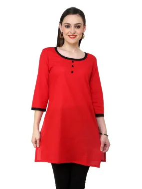 3/4sleeves front buttoned kurti