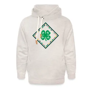 4-H Clover Tile Shawl Collar Hoodie