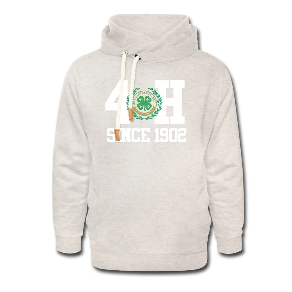 4-H Crest Shawl Collar Hoodie