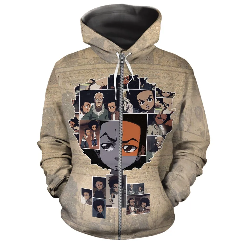 90s Huey Freeman All-over Hoodie