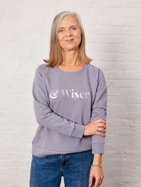 & WISER SWEATSHIRT GREY