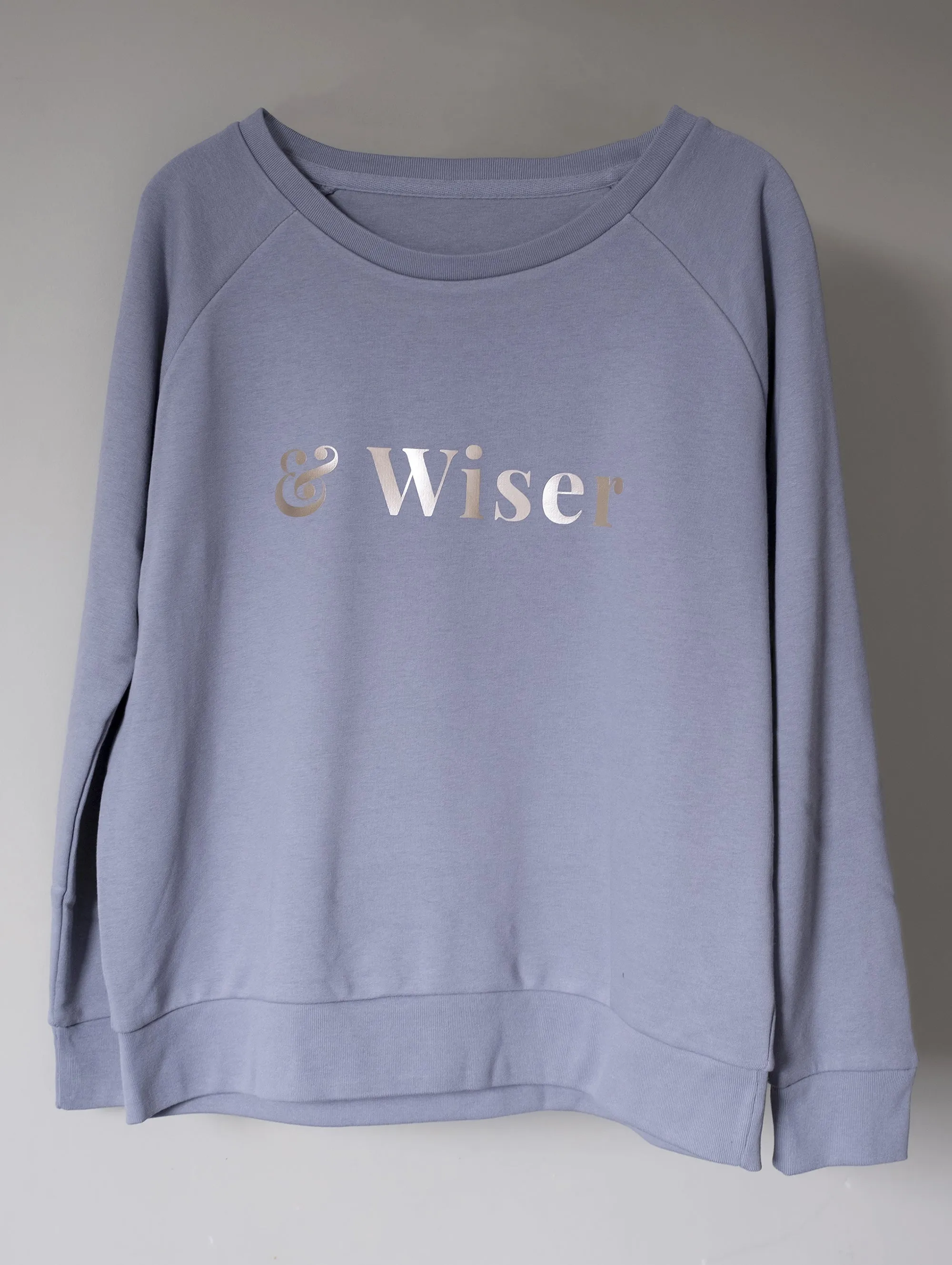 & WISER SWEATSHIRT GREY