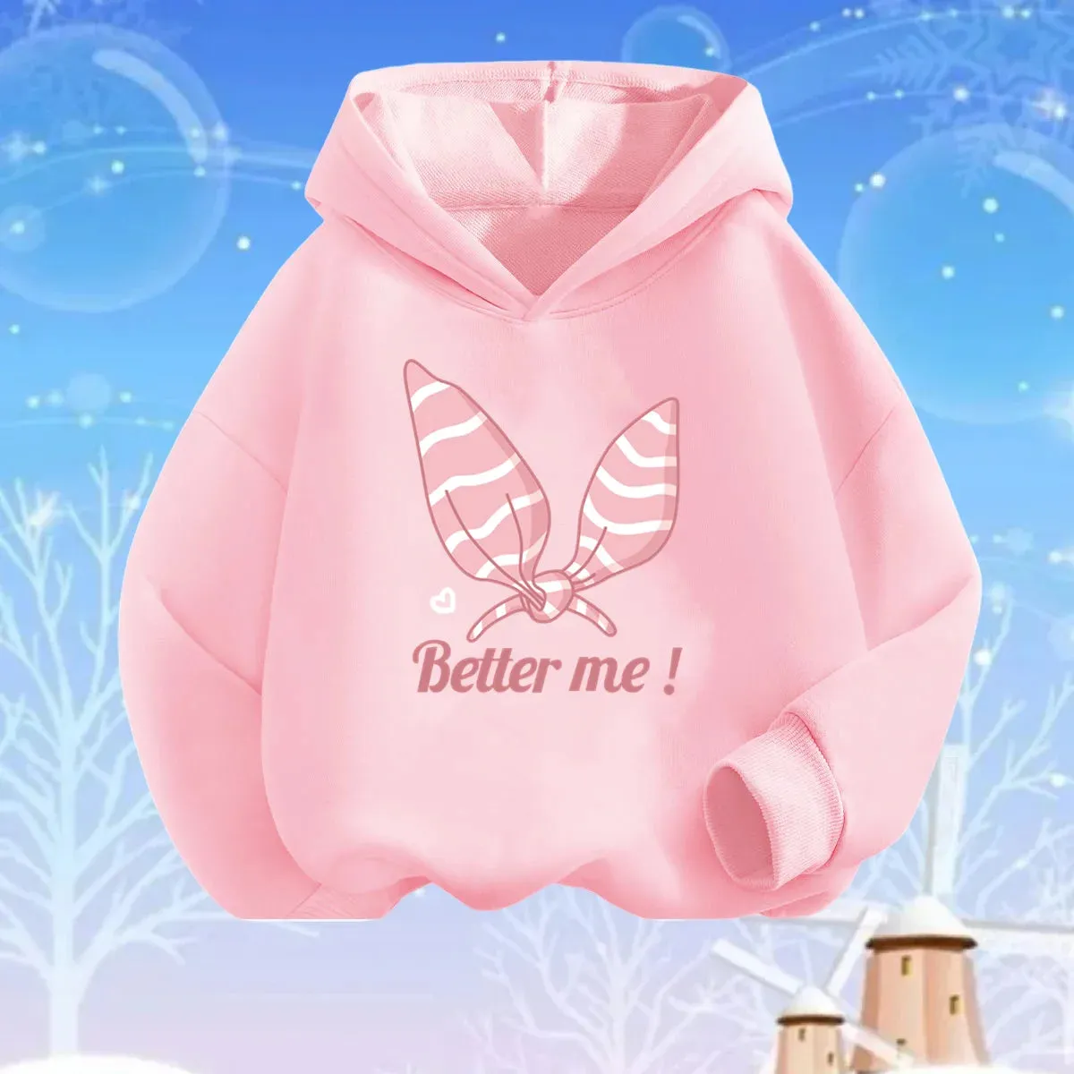 Baby Girls Lollipop Butterfly Unicorn Hoodies