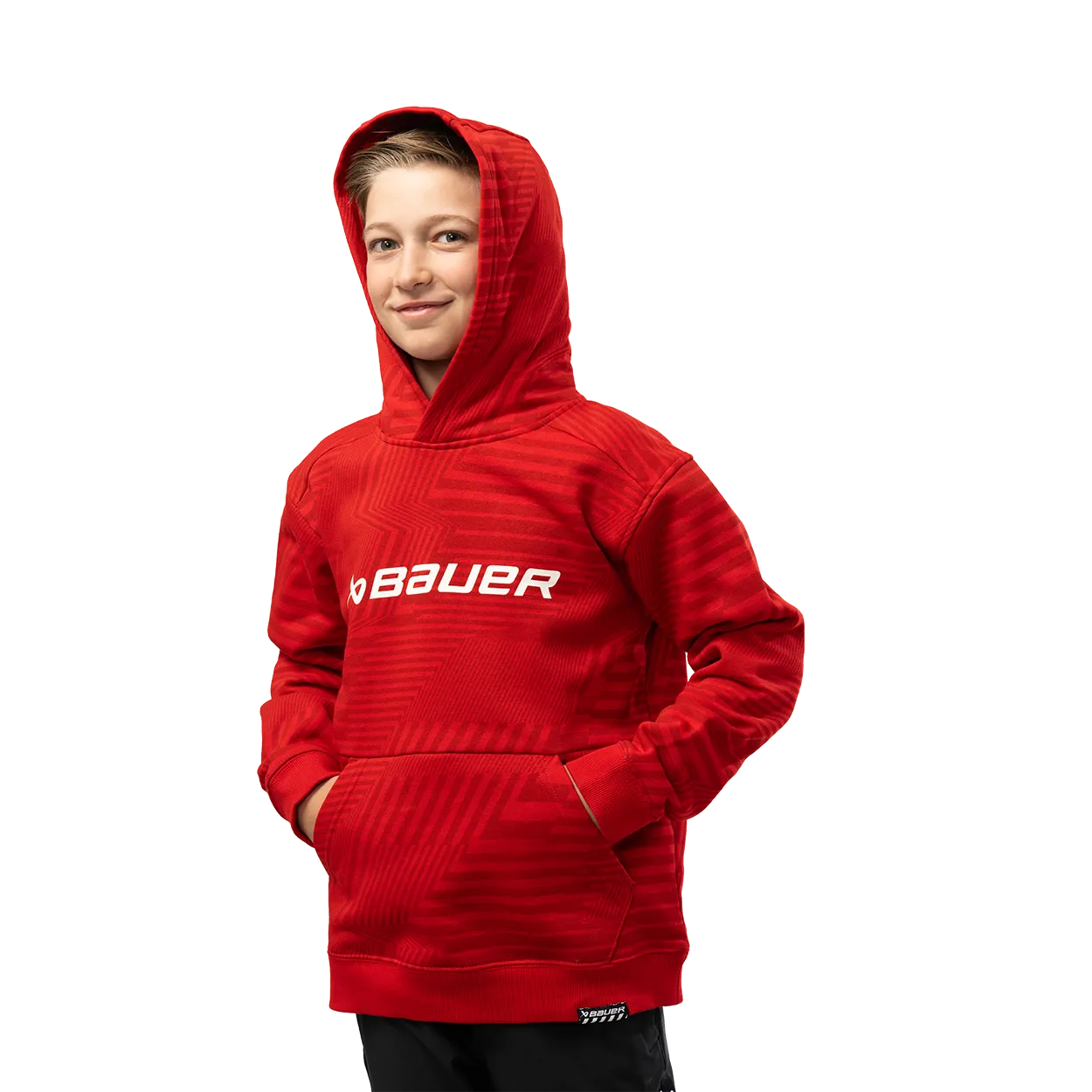 BAUER GRAPHIC STRIPE HOODIE YOUTH