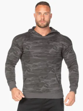 Camo Pullover Hoodie - Black Camo