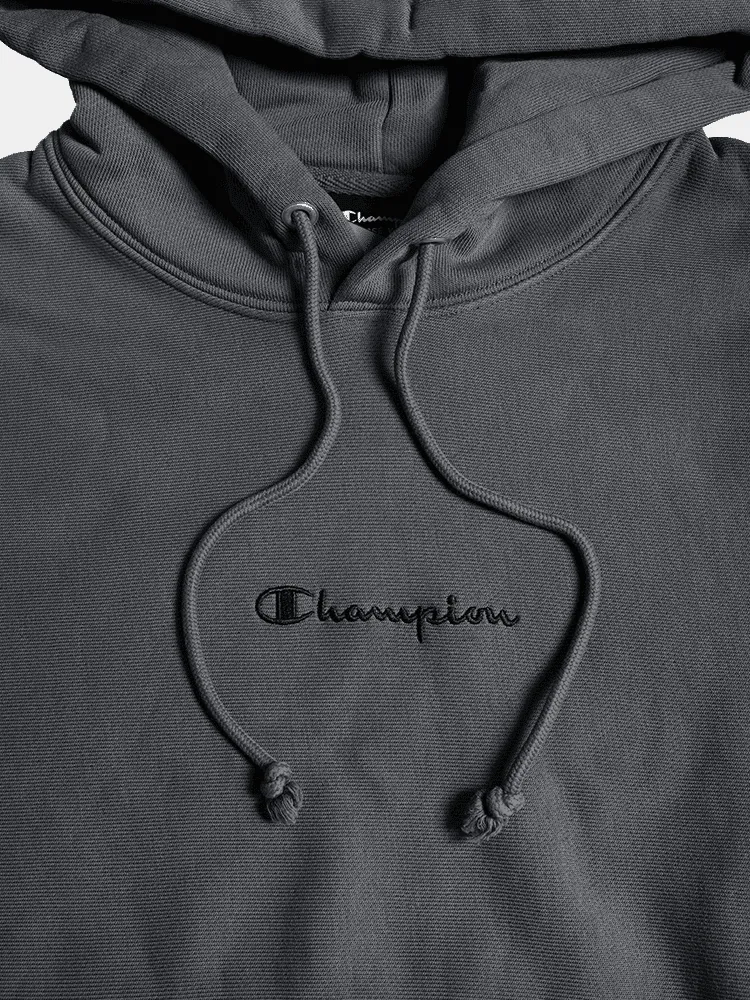 Champion Reverse Weave Ombre Hood - Grey