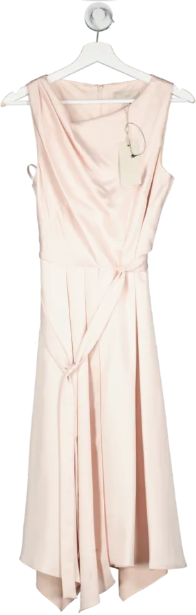 Coast Pink Savannah Soft Midi Dress Blush BNWT UK 12