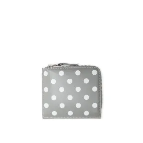 COMME des GARÇONS WALLETS Polka Dots Printed Wallet - Grey