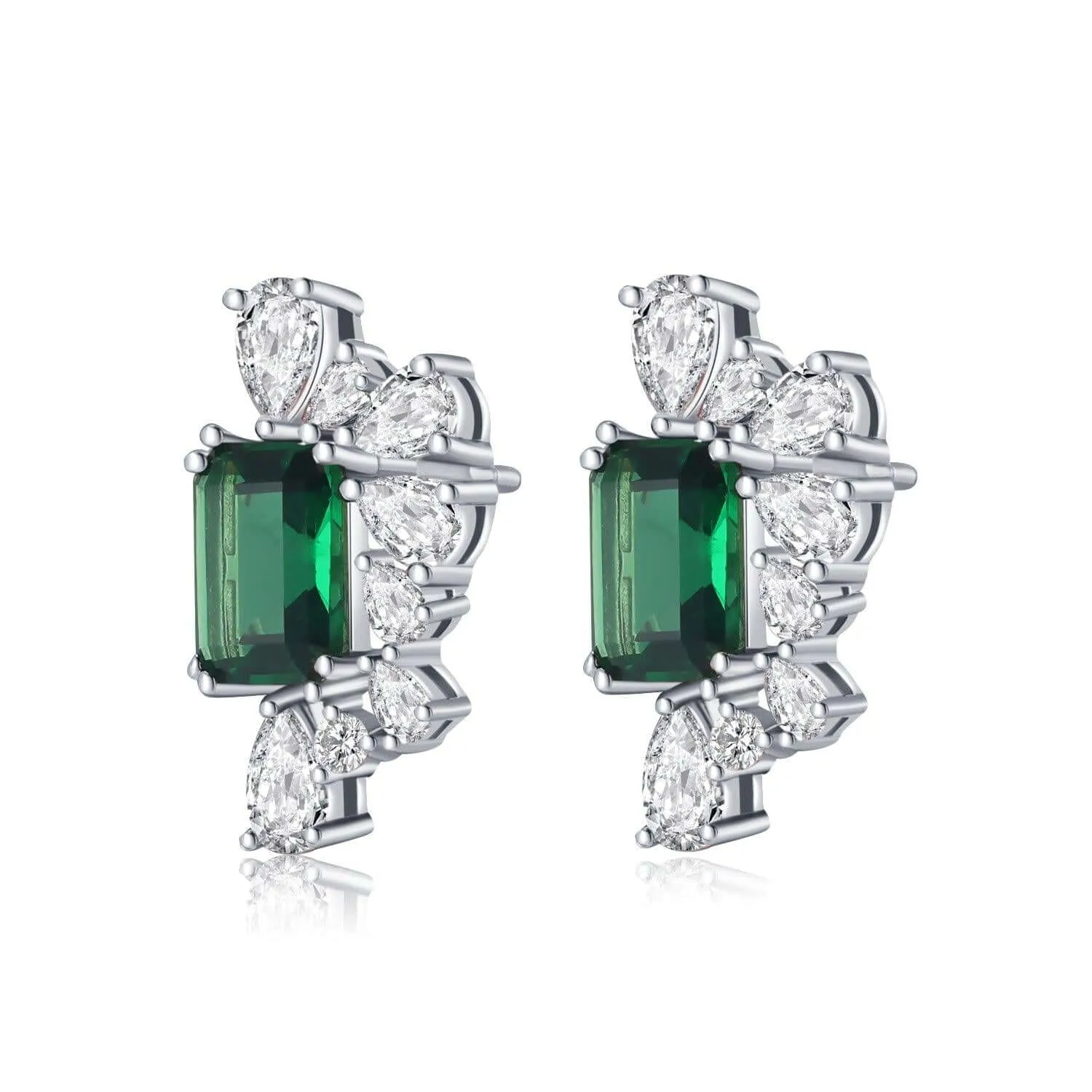 Emerald Earring The Earth jewelry Set collection Designed by Tanin