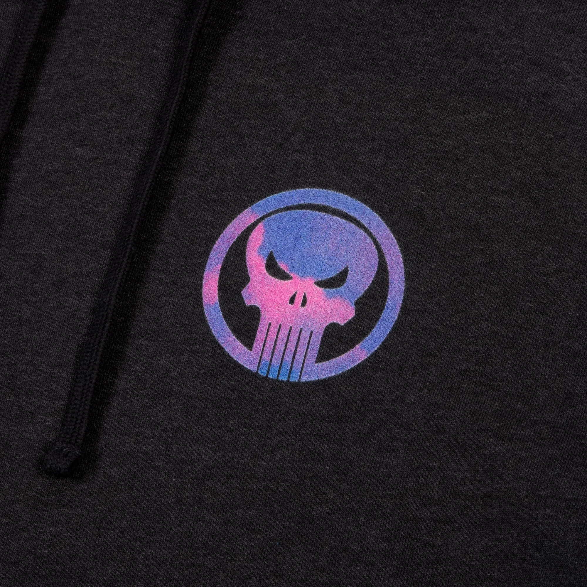 Frank Castle Punisher Sunset Black Hoodie