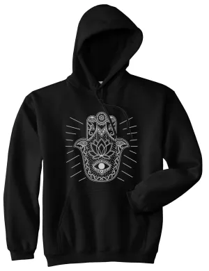 Hamsa Hand Of God Mens Pullover Hoodie