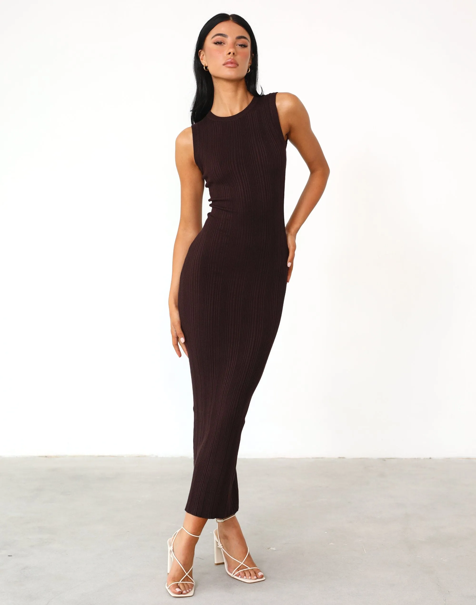 Hunter Maxi Dress (Brown)