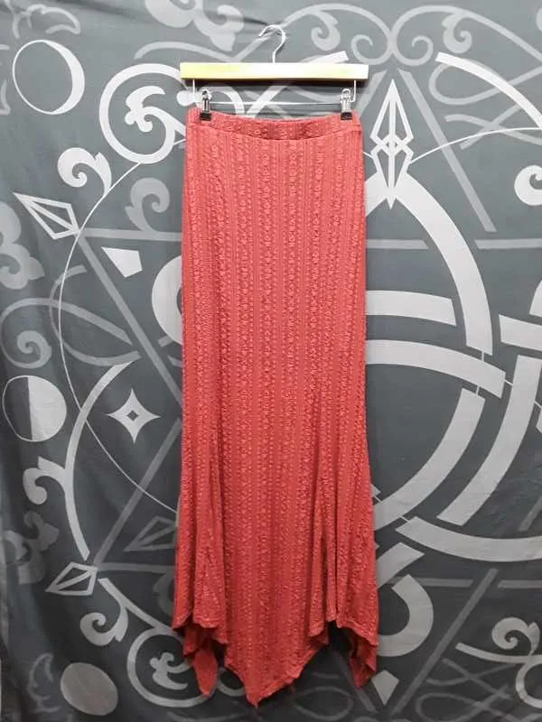 Juliet's Betrayal Maxi Skirt [RED] [PLUS] Resurrect