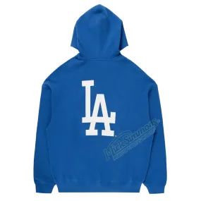 Los Angeles Dodgers Classic Crest hoodies MLB Classic Blue By Majestic