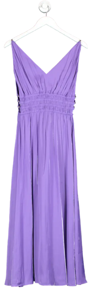 Maje Purple Maxi Dress UK S