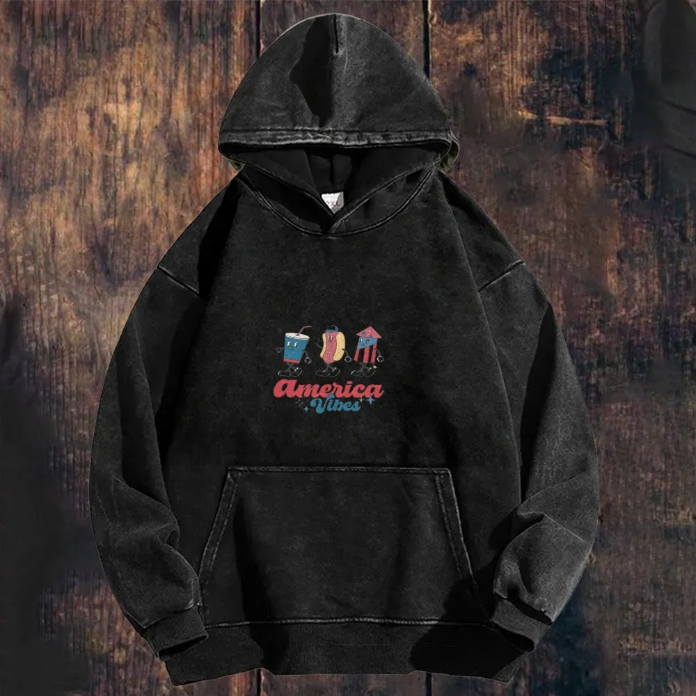 Mens American Vibes Hoodies