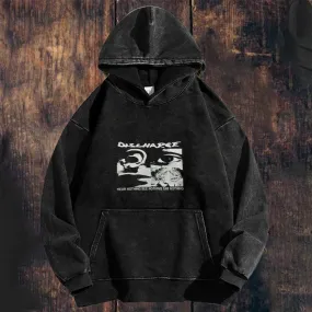 Mens Discharge Hoodies