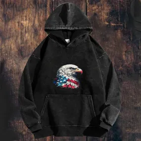 Mens Vintage Eagle Hoodies