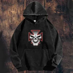 Mens Vintage Skeleton Hoodies