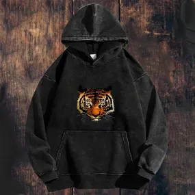 Mens Vintage Tiger Hoodies