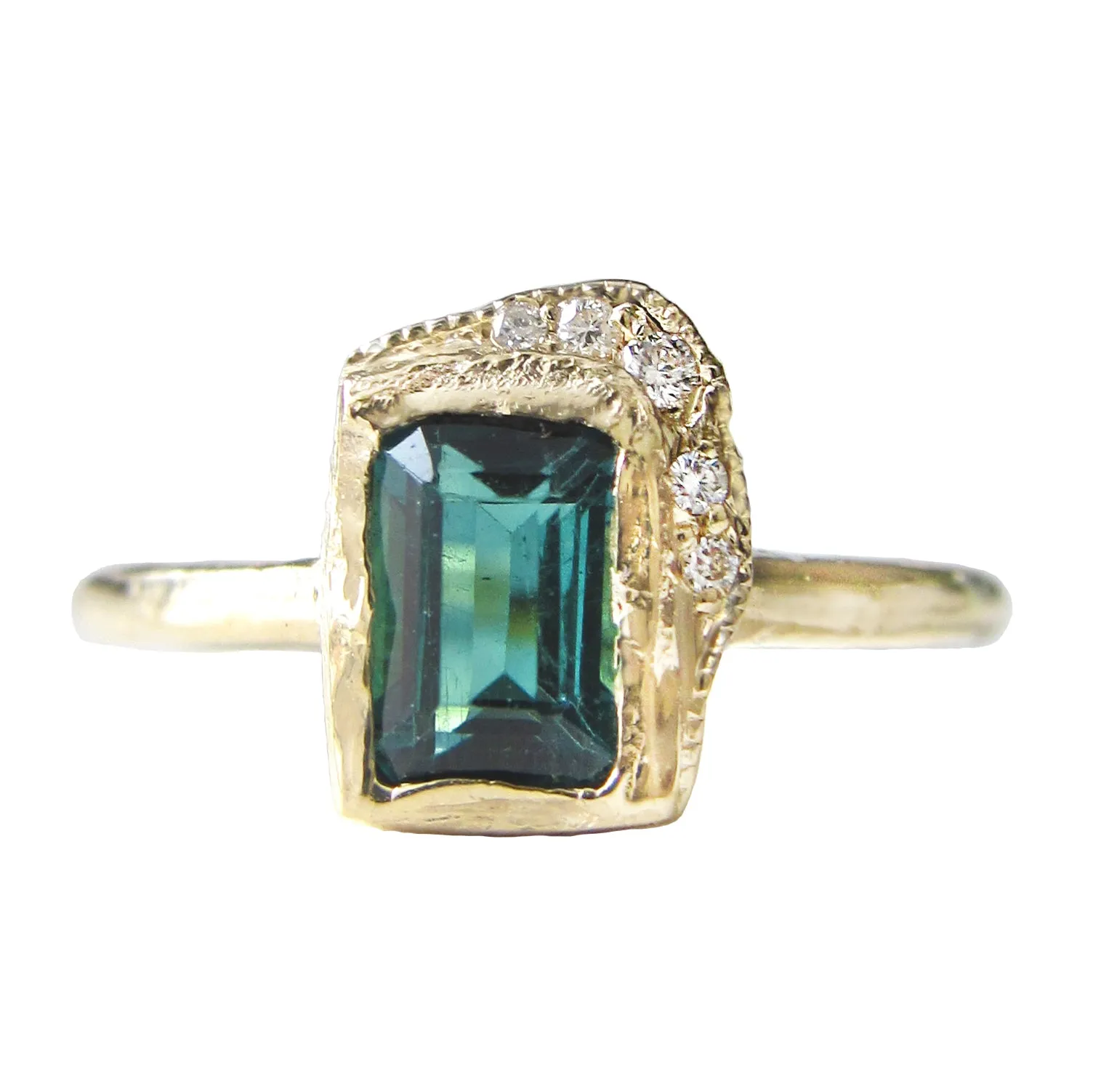 Reflection NS Green Tourmaline Ring