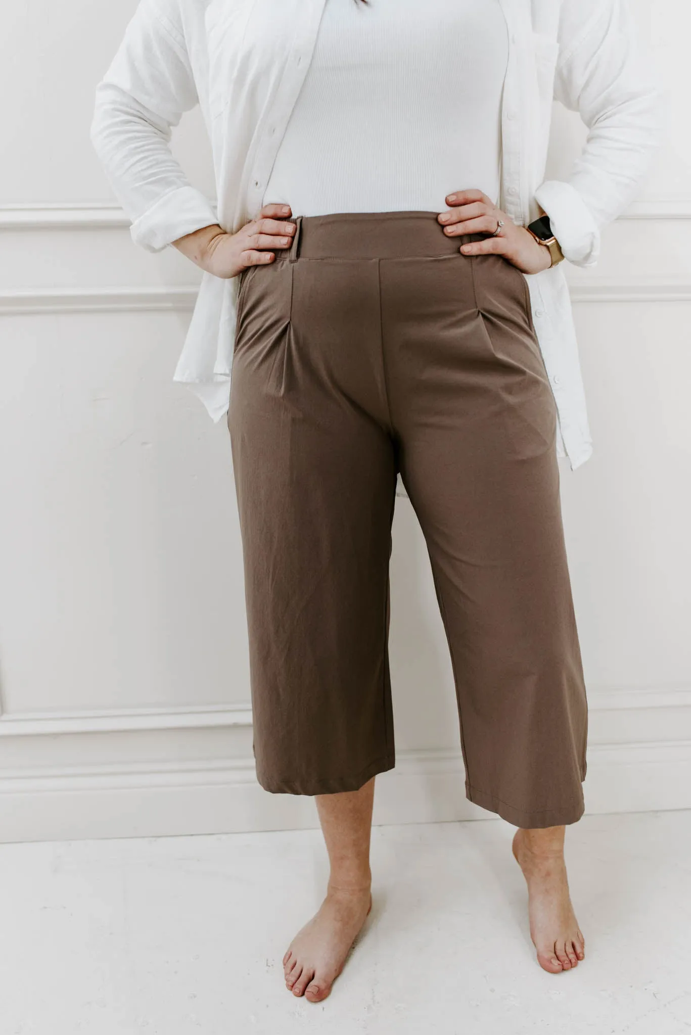 Resort Ready Tailored Capri Pants