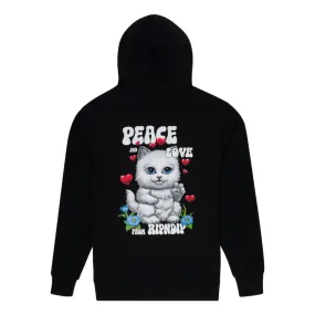 RIPNDIP PEACE LOVE RIPNDIP HOODIE-BLACK