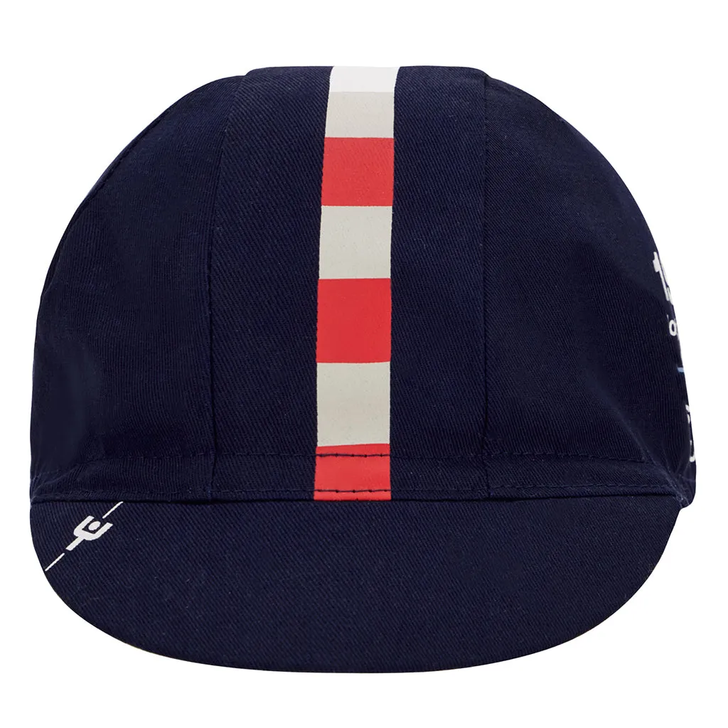 Santini TDF Le Maillot Jaune Mount Ventoux Cycling Cap - Navy Blue