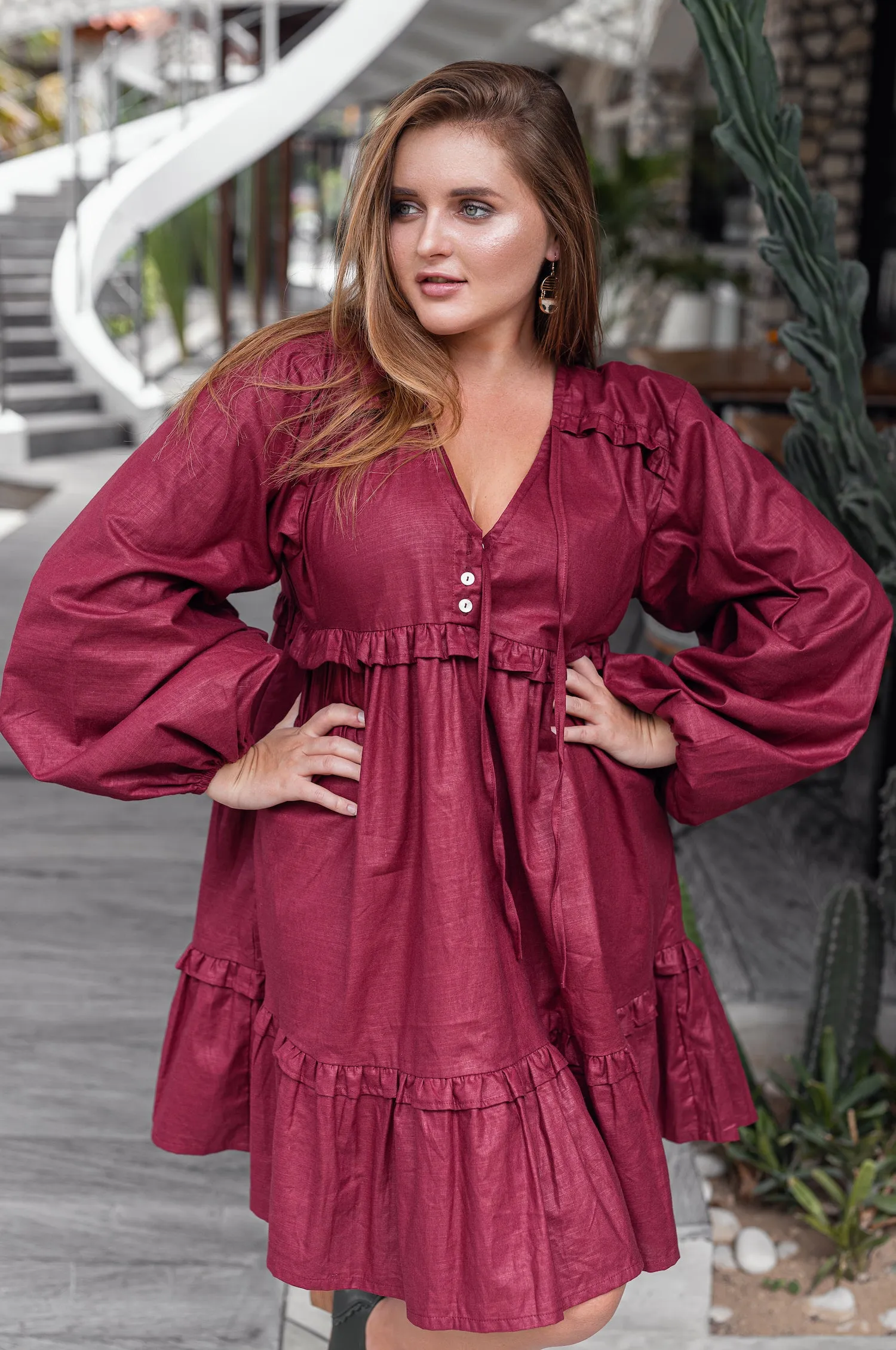 Texas Rose Boho Dress (Sale)